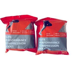 New Performance Compression socks - 2 Packs Small/Medium Black